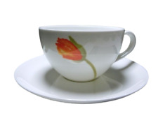 Frühstückstasse + Untertasse - neuwertig - Iceland Poppies - Villeroy & Boch