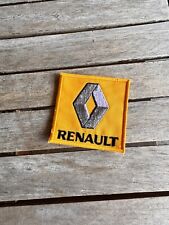 Renault Motorsport Emblem Aufnäher Sticker Clio Cup Sport elf Öl Motoröl Patch 