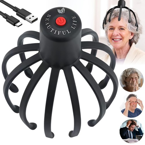 Kopfmassagegerät octopus claw - kopfmassagegerät,