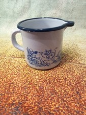 Alter Emaille Topf Henkeltopf