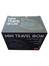 LEGAMI Mini Reisebügeleisen Grau Klappgriff 25W Reise Bügeleisen