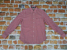 *BURBERRY LONDON ENGLAND VINTAGE OBER HEMD*ROT WEISS KARIERT*CASUAL*GR L*WIE NEU