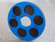 1 x NAGRA SN SNN SNST SNST-R REEL BLUE / GRAY ! NEW ! With Tape ! # 6