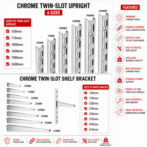 Twinslot regal chrom - regal,