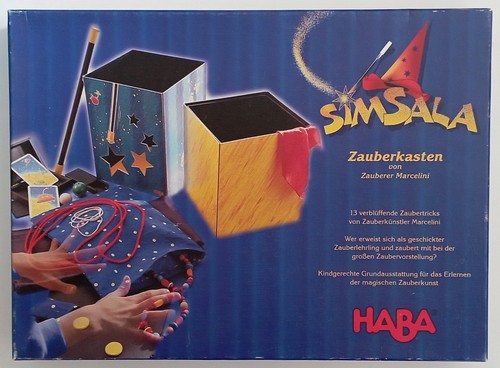 Simsala zauberkasten mercelini - zauberkasten,