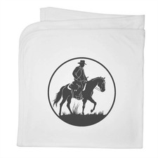 Babydecke / Schal "Cowboy