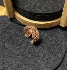 Handgefertigter Kupferring –