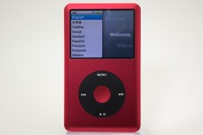 Apple iPod Classic 7. Gen Rot A1238 256GB SSD Mod Neuwertig Getestet Japan