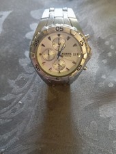 Fossil Armbanduhr Silber Edelstahl