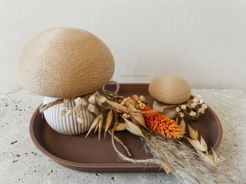 Dekoriertes tablett herbst - dekoriertes,