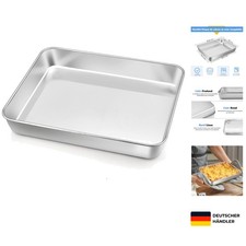 Edelstahl Backblech 24x18cm