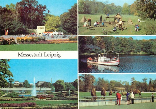 Leipzig messestadt - ak,