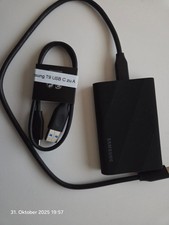 Samsung Portable SSD T9, 1 TB, 2.000 MB/s Lesen, 2.000 MB/s Schreiben