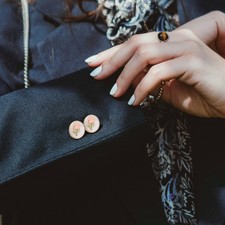 1 Paar Manschettenknöpfe mit