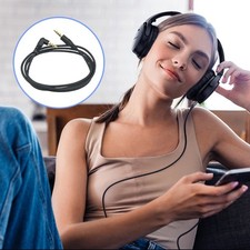 2Pcs 3.5mm 4 Section Acoustic Cable Line For Smartphones Computers Devices 1m