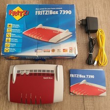 AVM ► Fritzbox - FRITZBox 7390 300 Mbps 4-Port 1000 Mbps Funk Router ◄ CIB | OVP