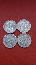 4× 5 Zloty Münzen  Polen