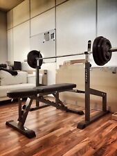 home gym, Hantelstange, Hantelbank, Gewichte, HAMMER, FINNLO