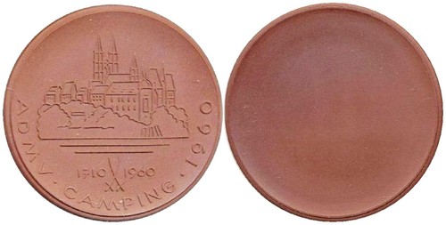 Meissen porzellan medaille - meissen, porzellan-medaille