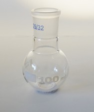 Rundkolben Borosilikatglas (Boro 3.3) 100 ml Hülse NS 29/32