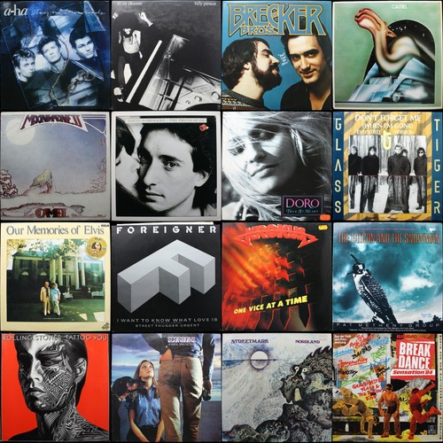 Vinyl schallplattensammlung - schallplattensammlung, lp