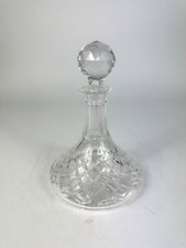 Antike Glas Karaffe Kristall