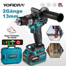 700Nm Akku-Schlagbohrschrauber 18V Akkuschrauber Set in Koffer Mit 2 Akkus DE