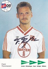 Autogramm - Frank Thommessen (Bayer Uerdingen) - 1986/1987