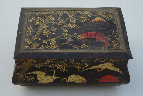 Alte blechdose teedose japan - alte,