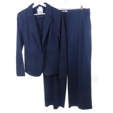 ICHI Hosenanzug Blazer & Hose Business Marine Blau Gr. XL