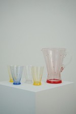 50er 60er Rockabilly Karaffe Gläser Vintage Mid Century Bengt Orup Stil 50s 60s