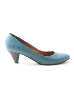 GöRTZ Hochfront-Pumps Damen Pumps Gr. DE 41 petrol Casual-Look