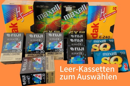 Leer kassetten top - top, auswahl