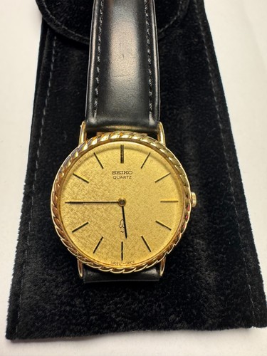 Seiko quartz 14k - quartz,