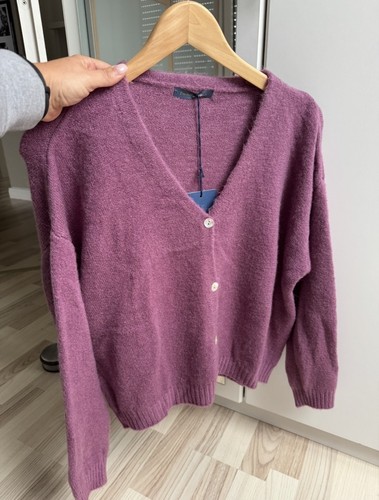 Strickjacke alpaka trags - strickjacke,