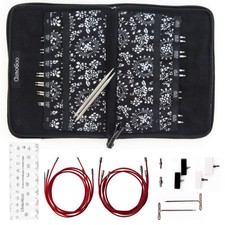 ChiaoGoo TWIST RED LACE Small Nadelset 2,75–5,00 mm auswechselbar 13 cm