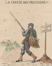 KARIKATUR - "La Chasse Aux