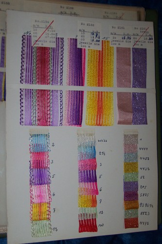 1959 mustermappe geschenkband - 1959,