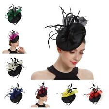 Damen Feder Fascinators Hut