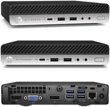 HP EliteDesk Silent Mini-PC Intel 2.90GHz | 8GB Ram | 256GB SSD | Win11 | #7112