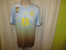 Kamerun,Cameroon "FECA FOOT" Nr.964 Puma Matchworn Trikot 2012/13 + Nr.15 Gr.XL