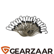 20x Expanderschlinge mit Haken Expanderhaken Spanngummi Planenspanner Goacufopld