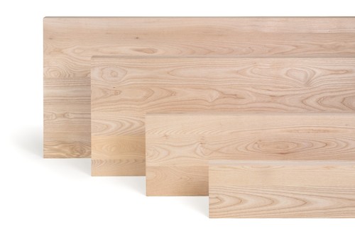 Massivholzplatte esche 45 - a/b,