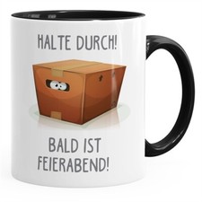 Kaffee-Tasse Spruch Halte