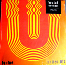 BRUTUS unison life Crystal Clear/Black Splatter Vinyl LP NEU /NEW  OVP / sealed