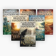 Brandon Sanderson / Die Sturmlicht-Chroniken Band 1-6 plus 1 exklusives Post ...