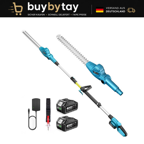 Teleskop heckenschere akku - akku, 20