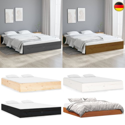 Massivholzbett holzbett bett - holzbett,