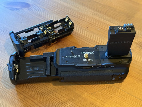 Phottix 550d batteriegriff - phottix, bp-550d