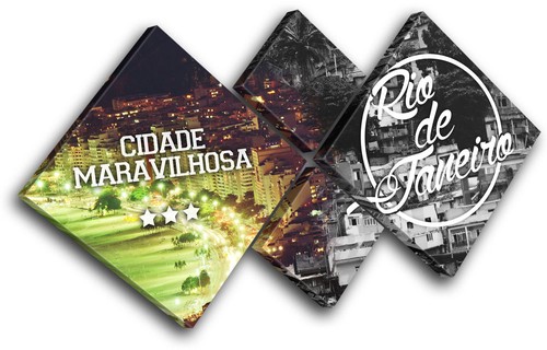 Rio janeiro typografie - rio,